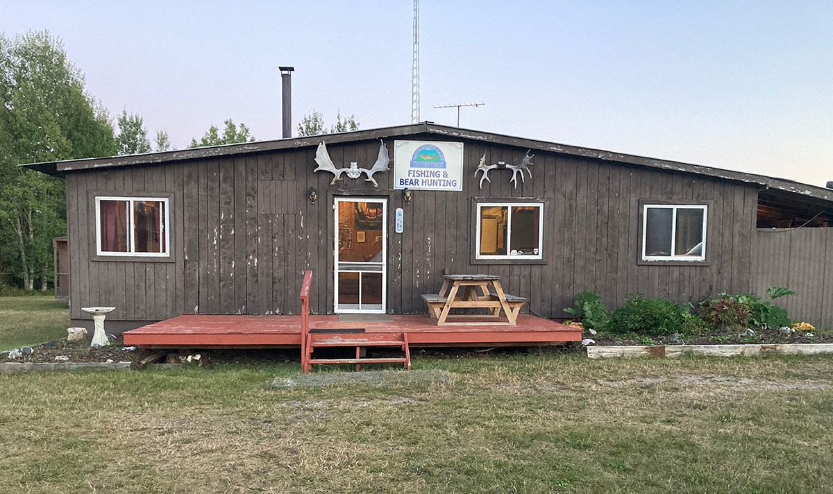 Gathering Lake Outfitters Cabin Exterior